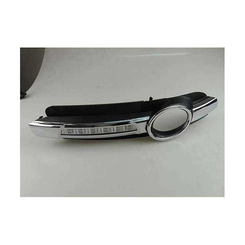 2pcs Led Drl Daytime Running Fog Light Lamp for A6 2005-2008
