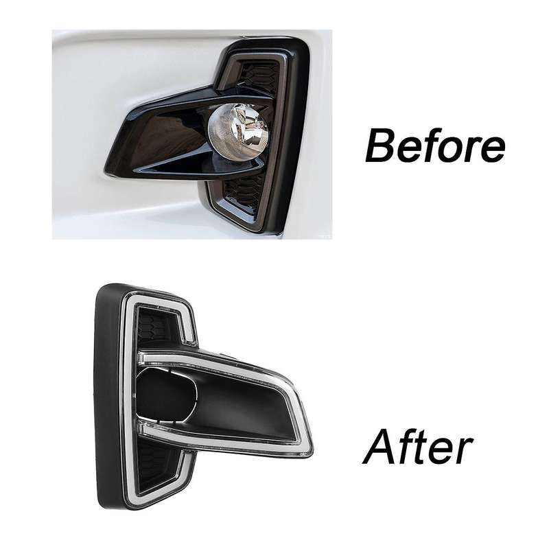 2Pcs LED DRL for Rocco 2018 2019 2020 Daytime Running Lights Fog Light Cover Turn Signal Driving Lam