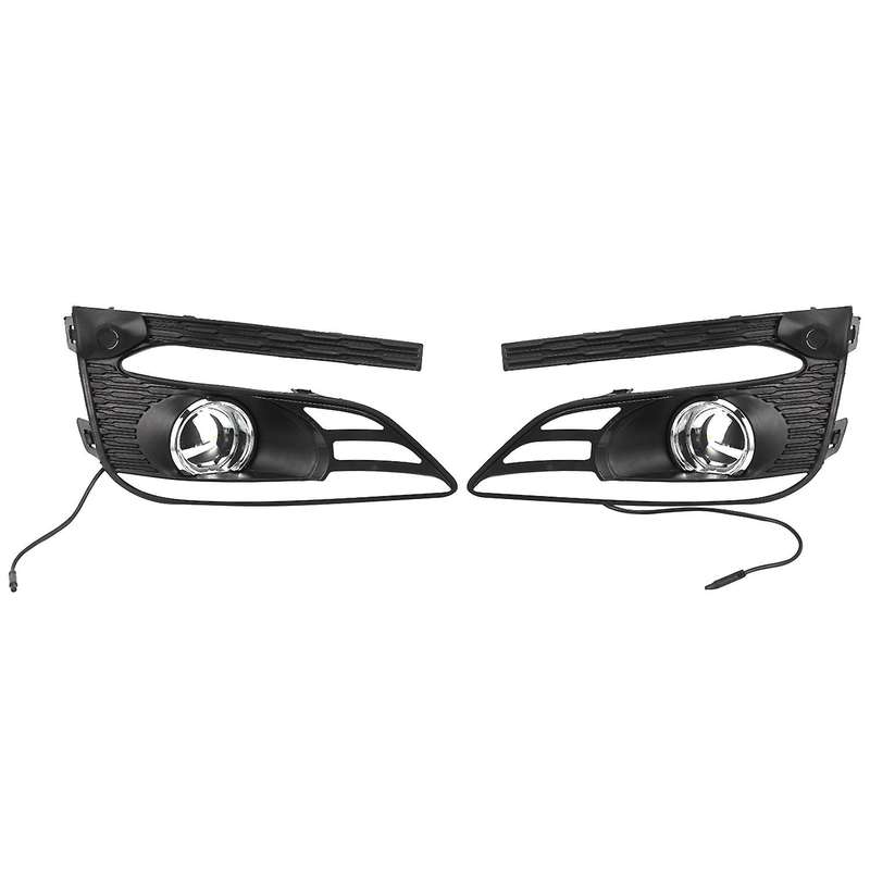 2Pcs LED Daytime Running Light Fog Light for 2016 2017 2018 3 Color