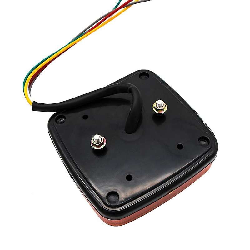 2Pcs LED Car Trailer Truck Tail Lights Stop Turn Signal Lights