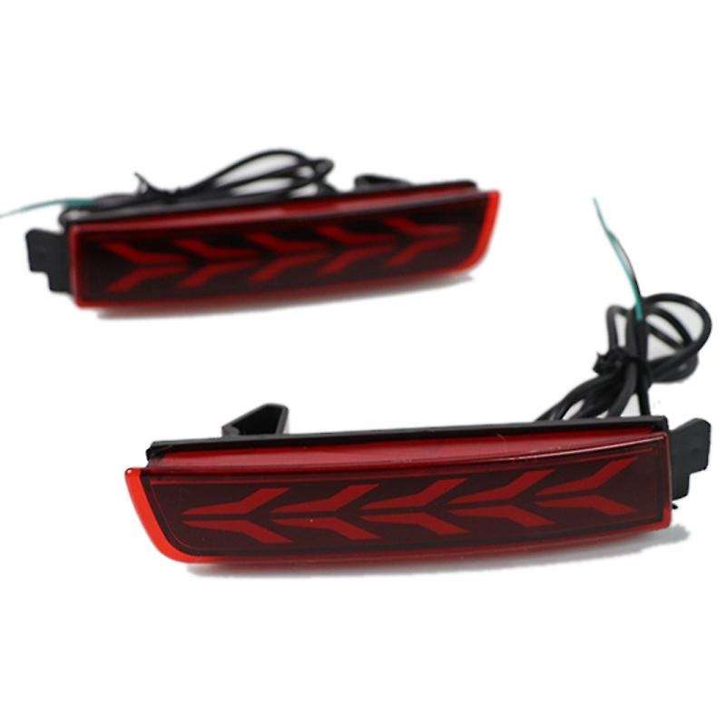 2PCS LED for FX35 FX37 FX50 2009 2010 2011 2012 2013 Reflector Lamp Tail Rear Fog Lamp Bumper Light