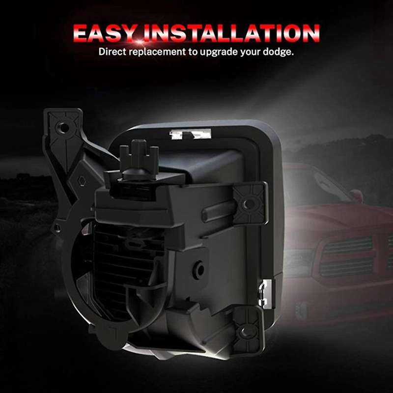2PCS LED Fog Lights Lamps for Ram 1500 2013 2014 2015 2016 2017 Bumper Driving Fog Lamps Replacement