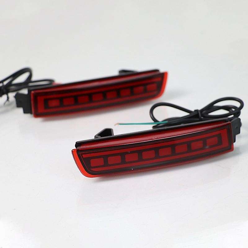 2PCS LED for FX35 FX37 FX50 2009 2010 2011 2012 2013 Reflector Lamp Tail Rear Fog Lamp Bumper Light