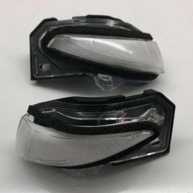 2Pcs LED Dynamic Water Rearview Mirror Turn Signal Light Mirror Indicator Light for 2019 2020