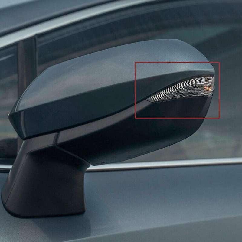 2Pcs LED Dynamic Water Rearview Mirror Turn Signal Light Mirror Indicator Light for 2019 2020