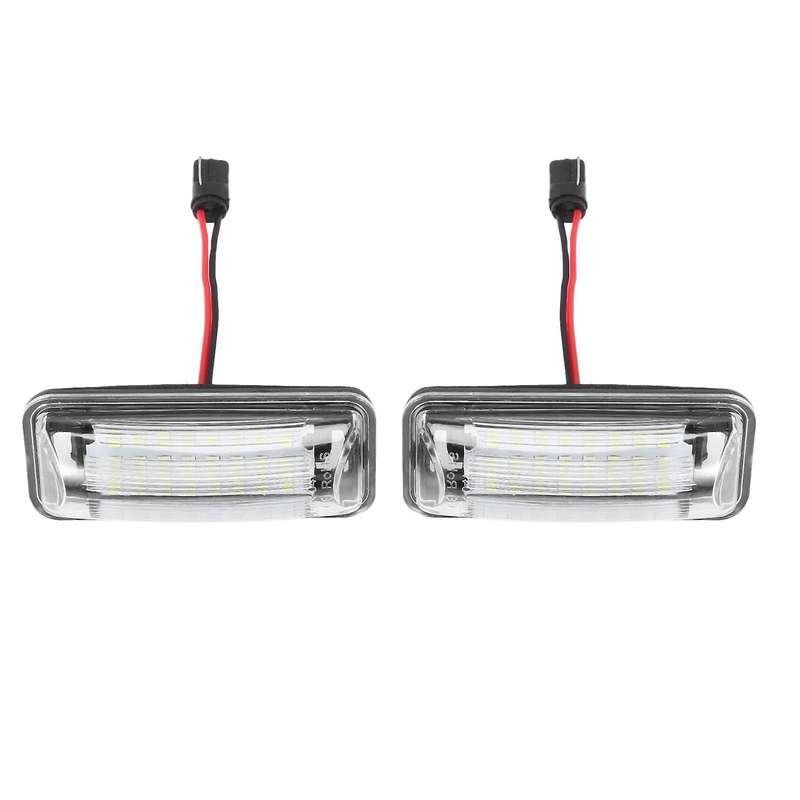 2Pcs Led License Plate Light Bulb for Ft-86 Gt86 for Brz 2012 Legacy 2010-2015 Wrx 2011-2015