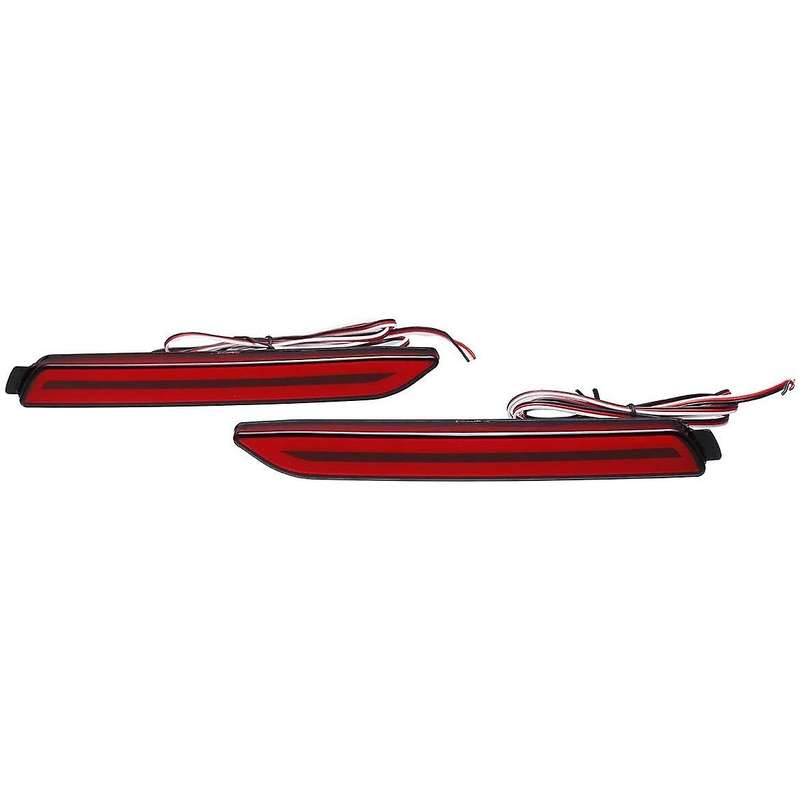 2Pcs LED Rear Bumper Reflector Driving Brake Light Fit for Sienna Venza