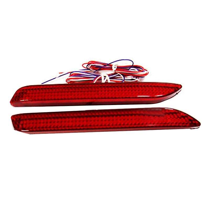 2Pcs LED Rear Bumper Light Reflector Brake Light for Sienna Venza RC250 RX300 GX470 NX200T