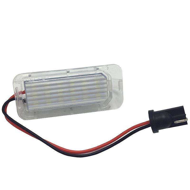 2Pcs LED Number License Plate Light for Focus 5D Mondeo