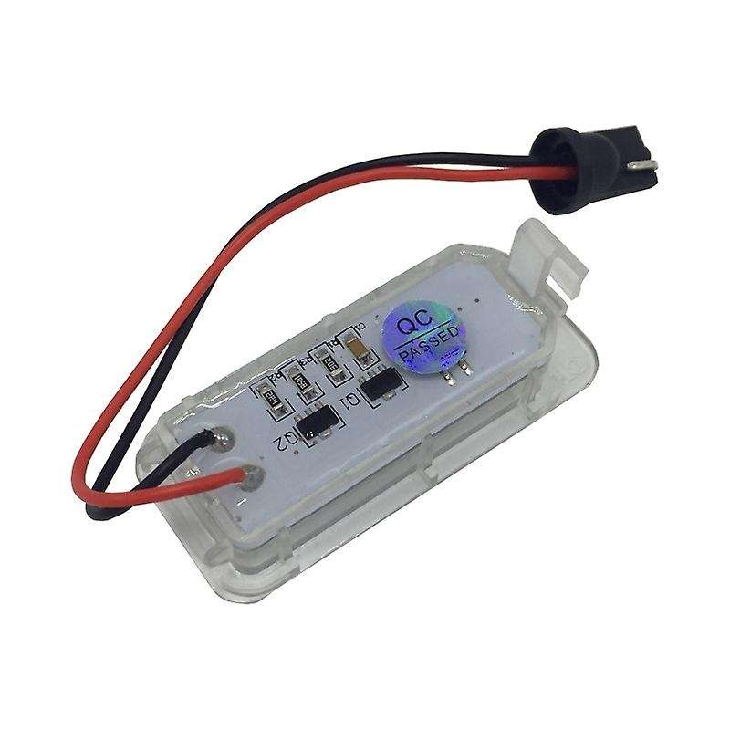 2Pcs LED Number License Plate Light for Focus 5D Mondeo