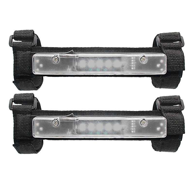 2Pcs LED Roll Bar Mount Dome Light for UTV ATV Truck Off Road Golf Cart Motorcycle Roll Bar Bracket