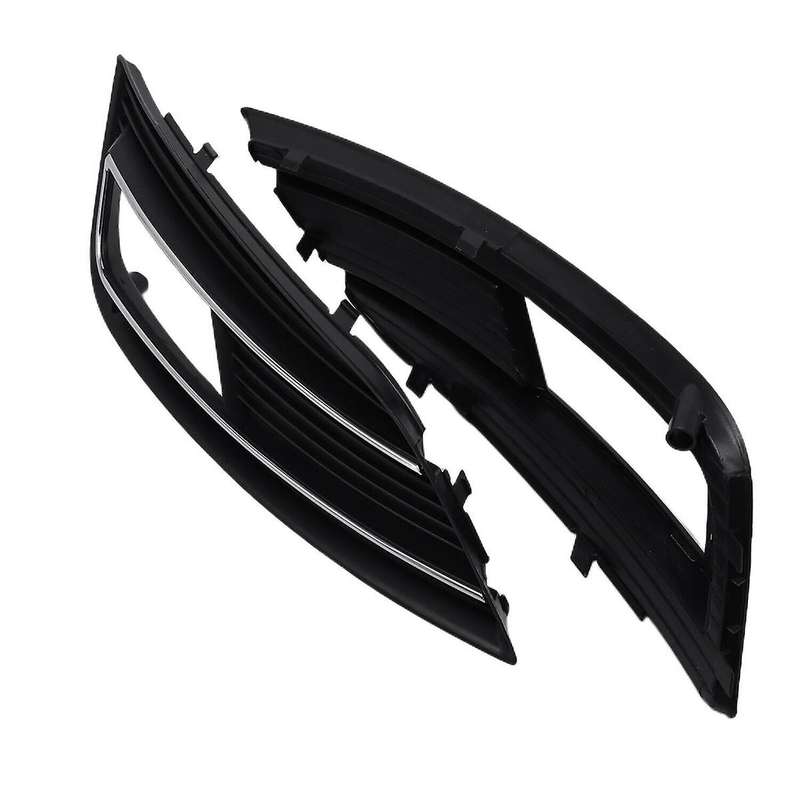 2pcs Left & Right Fog Light Grille Cover for 2013-2016 A4 8k0807681k 8k0807682k