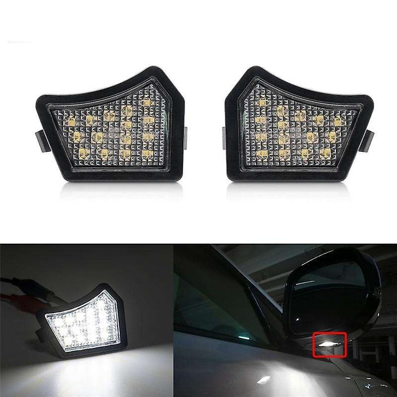 2pcs Led Under Side Mirror Lights Puddle for C30 C70 S40 S60 S80 V40 V50 V60 V70 Xc70 Xc90 31217838