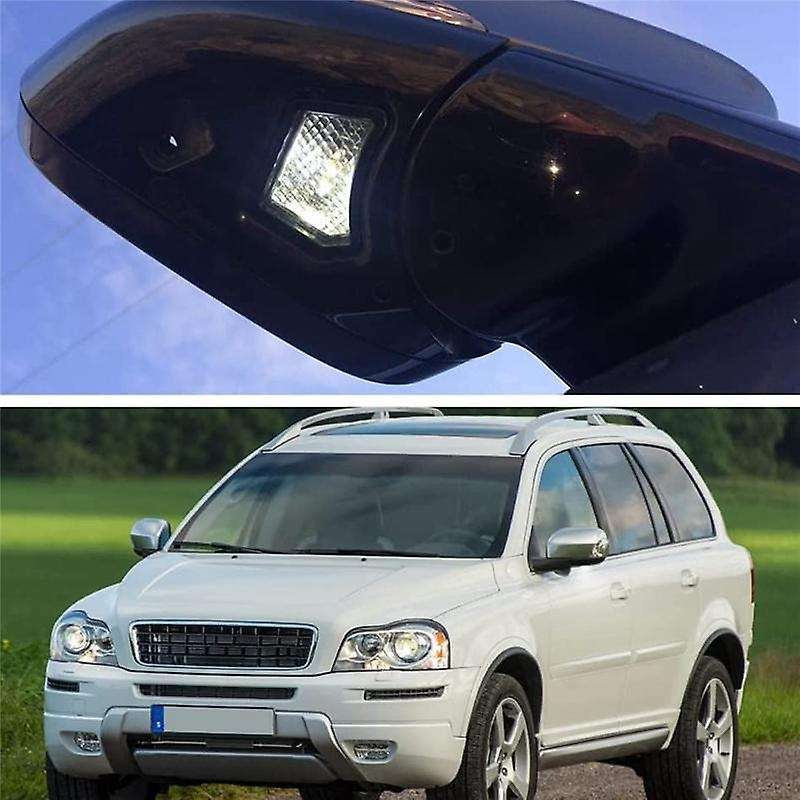 2pcs Led Under Side Mirror Lights Puddle for C30 C70 S40 S60 S80 V40 V50 V60 V70 Xc70 Xc90 31217838