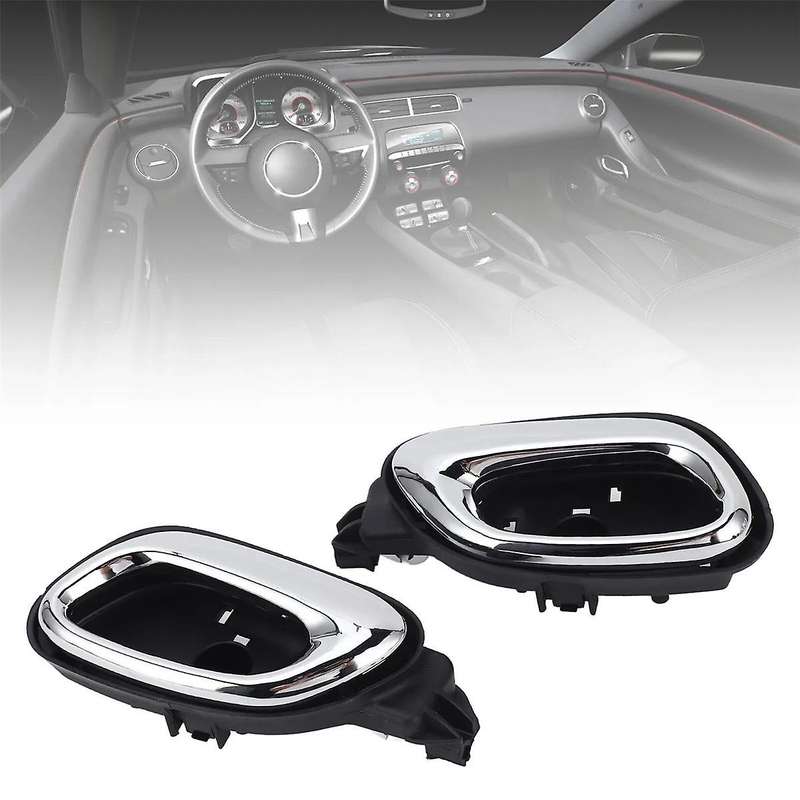 2pcs Left and Right Interior Inside Door Handle for 2010-2015 12424725, 13434615