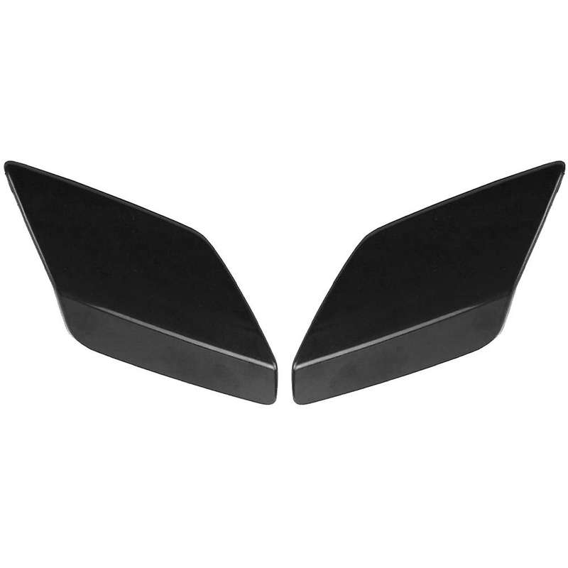 2Pcs Left + Right Front Bumper Headlight Washer Nozzle Jet Cover Caps for Golf VI 6 MK6 5K0955109C 5