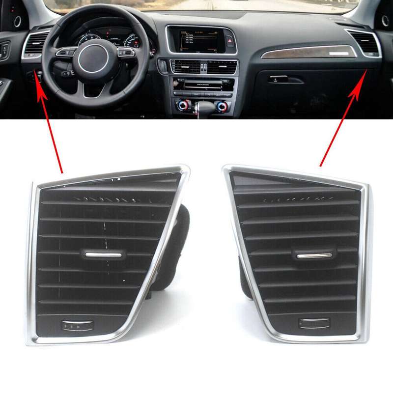 2pcs Left + Right Air Conditioning Outlet Dashboard for Q5 2009-2017 8r1820901 8r1820902