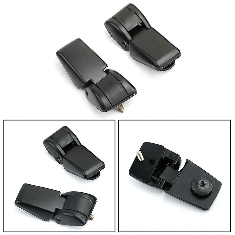 2PCS Left +Right Rear Liftgate Back Window Glass Hinges Window Hinge for 2003-2005