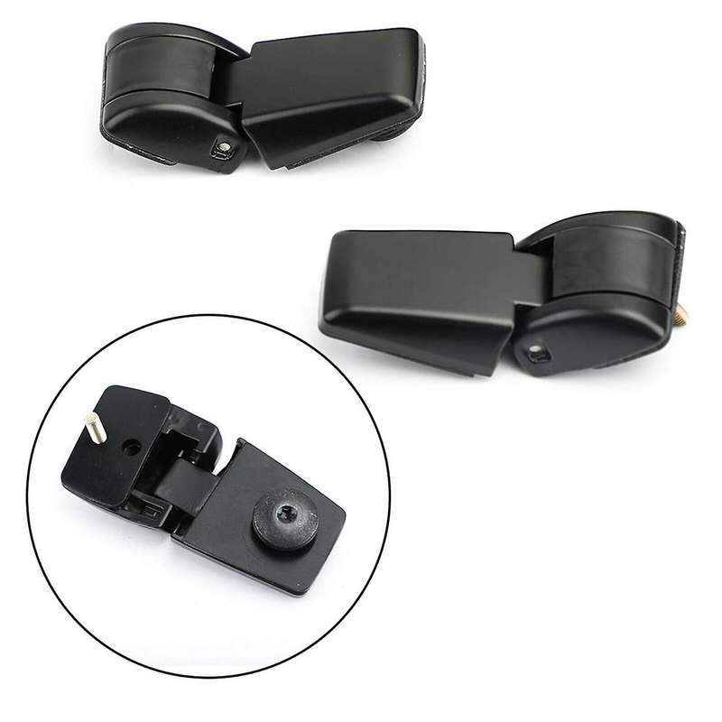 2PCS Left +Right Rear Liftgate Back Window Glass Hinges Window Hinge for 2003-2005