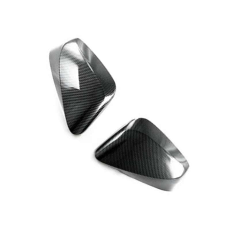 2pcs Left+right Bright Black Door Mirror Cover Rear View Mirror Housing for 350 Rx350h 500 2022-202