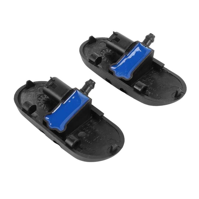 2Pcs Left Right Windshield Washer Jet Nozzle for A6 2002-2008 A4 2001-2008 A3 A8 2004-2007 4FD955987