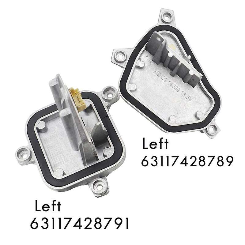 2Pcs Left Side for X1 F48 2017-2019 LED DRL Headlight Daytime Running Light Control Module 631174287