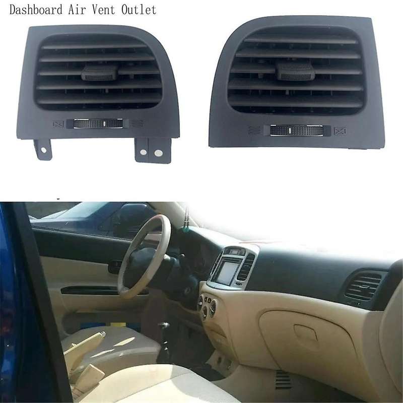 2pcs Left+right Front Central Dashboard Outlet Grill Panel for Accent Hatchback 2006-2011 974101e000