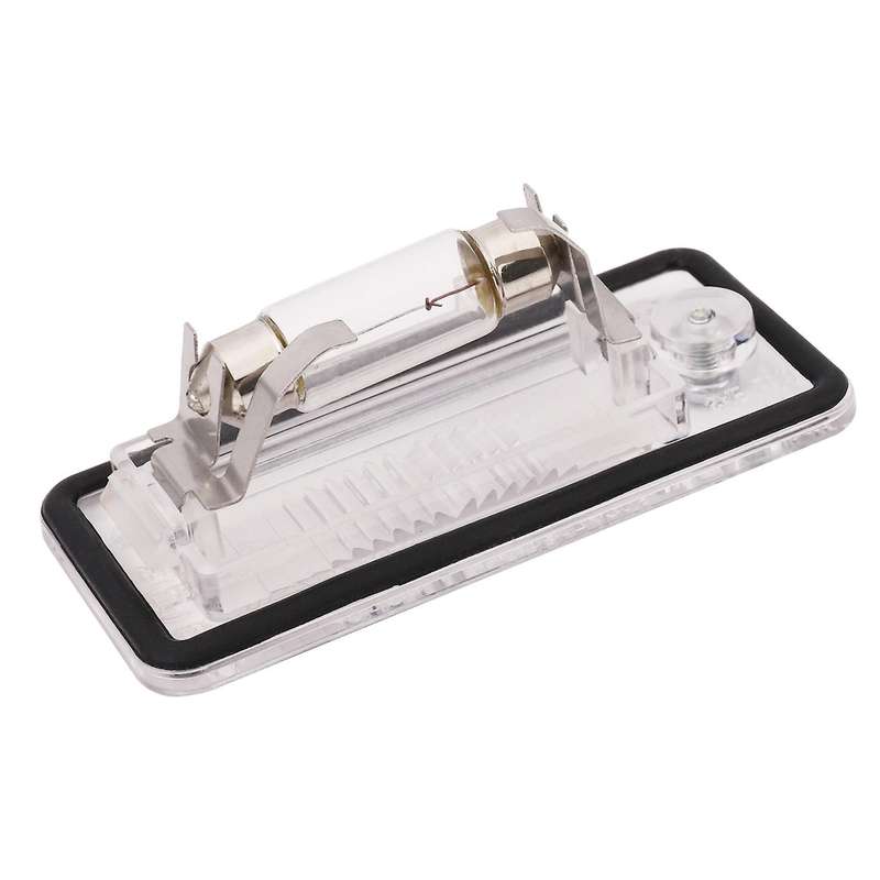 2Pcs License Plate Light Lamp Lens 8E0807430A 8E0807430B for A3 A4 S4 B6 B7 A6/S6