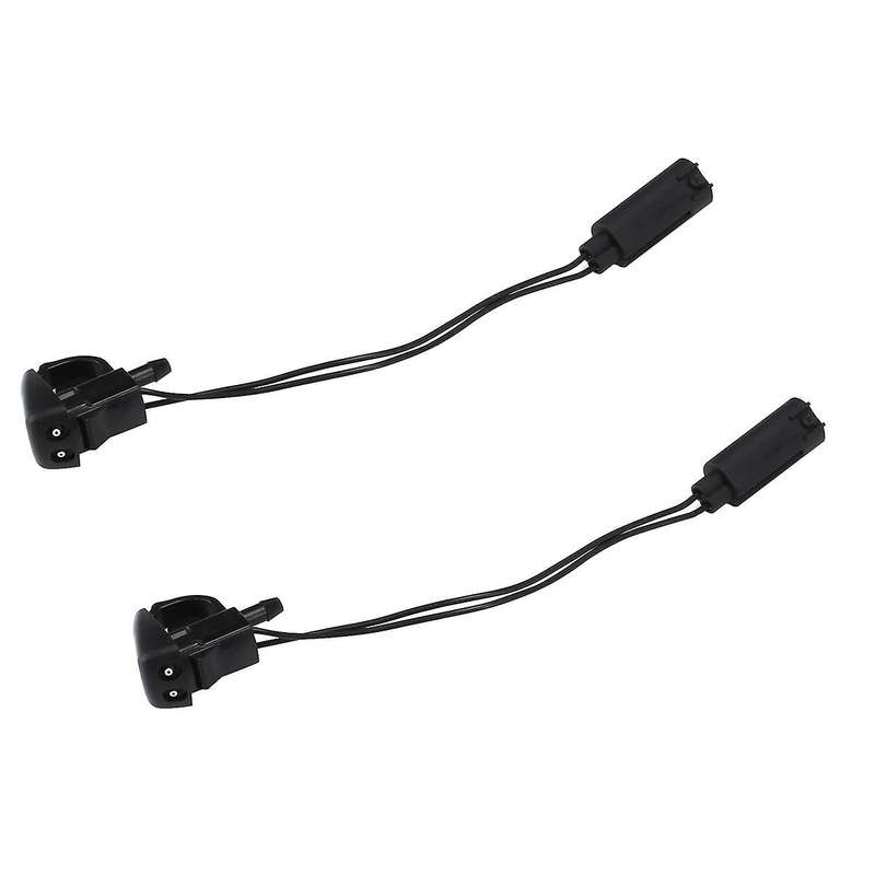 2Pcs LR048615 Front Windshield Washer Nozzle Jet W/Heated LR1015853 for LR3 LR4 L319 Range Sport 05-