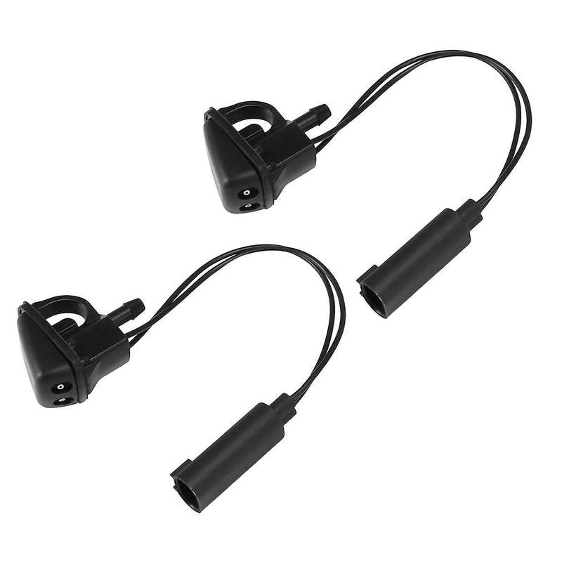 2Pcs LR048615 Front Windshield Washer Nozzle Jet W/Heated LR1015853 for LR3 LR4 L319 Range Sport 05-