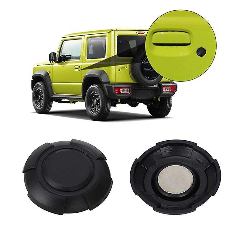 2PCS Magnetic Car Door Key Hole Trim Cover for Suzuki Jimny JB64 JB74