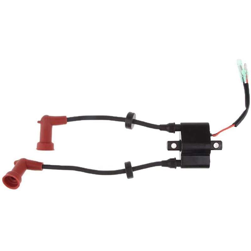 2pcs Marine Outboard Ignition Coil Assy for F9.9 13.5 15 20 25/40hp Replace 6f5-85570-10/11 Motors P