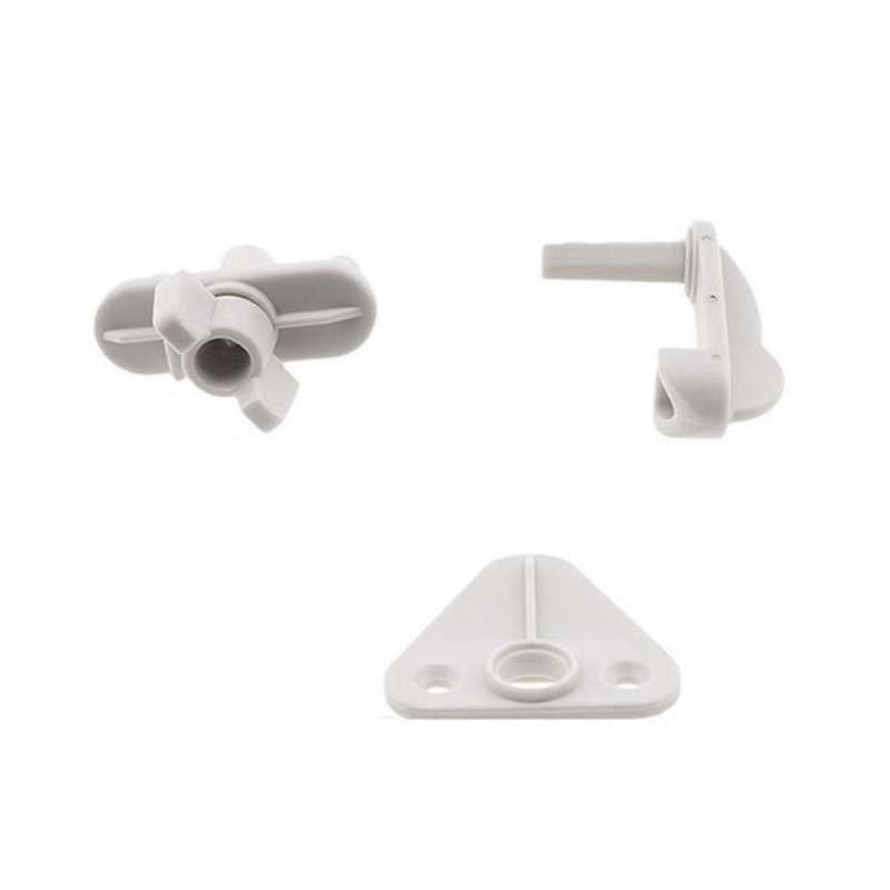 2Pcs Marine Pontoon Boat Replacement Door Latches,for Square Frames 1-1.25 Inch,for Left or Right Hi