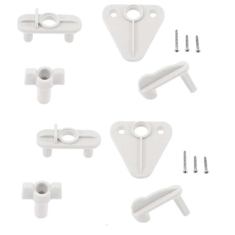 2Pcs Marine Pontoon Boat Replacement Door Latches,for Square Frames 1-1.25 Inch,for Left or Right Hi