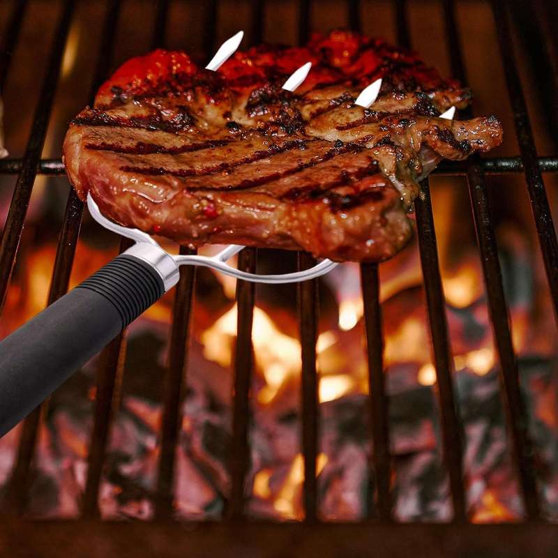 2Pcs Meat Fork,Poultry Roast Forks,Roast Chicken Forks with Slip Resistant Grip,Turkey Forks,for BBQ