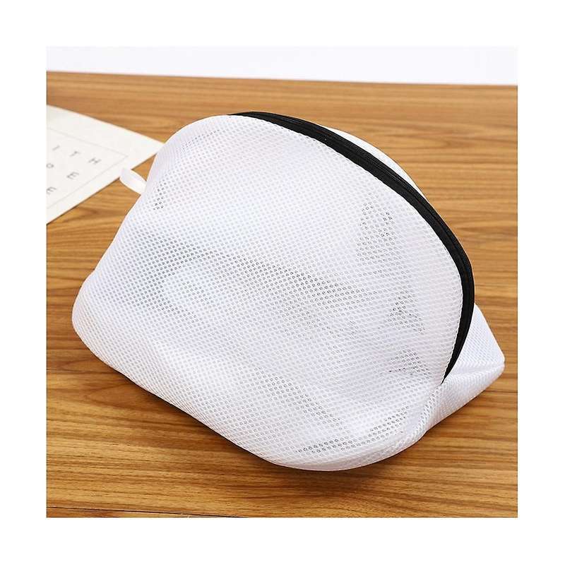 2Pcs Mesh Laundry Bag for Trainers/Shoes Boot with Zips for Washing Machines Travel Clothes Organize