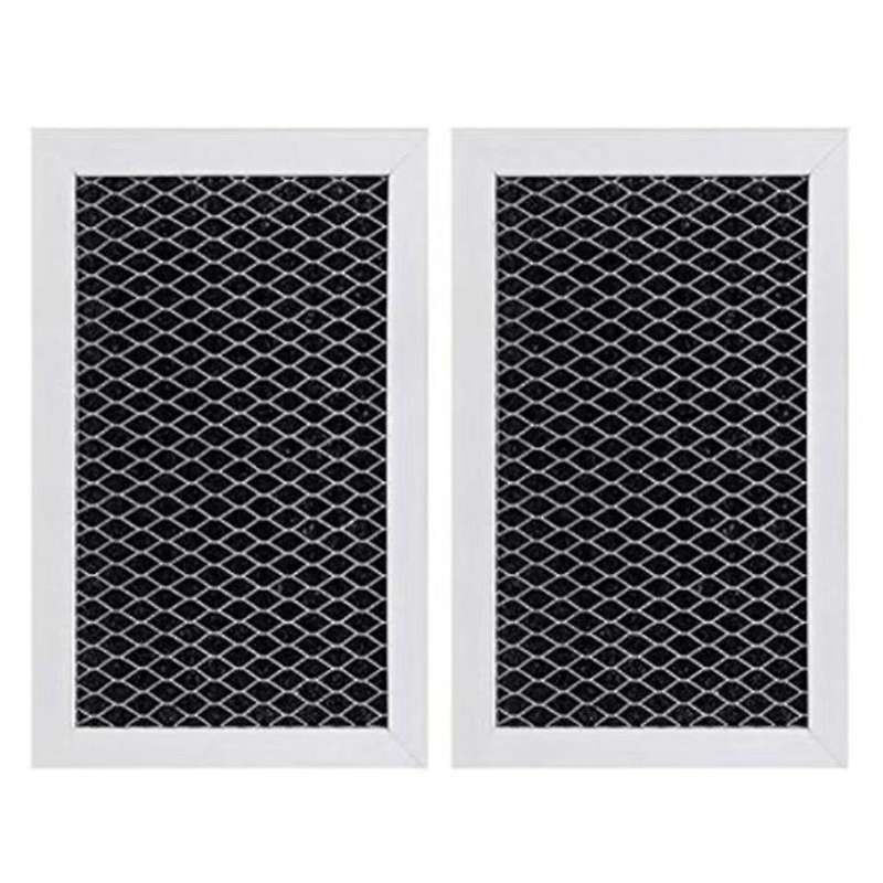 2PCS Microwave Charcoal Filter Replacement for JX81C WB02X10776 Microwave Filter for Kitchen Air Ca
