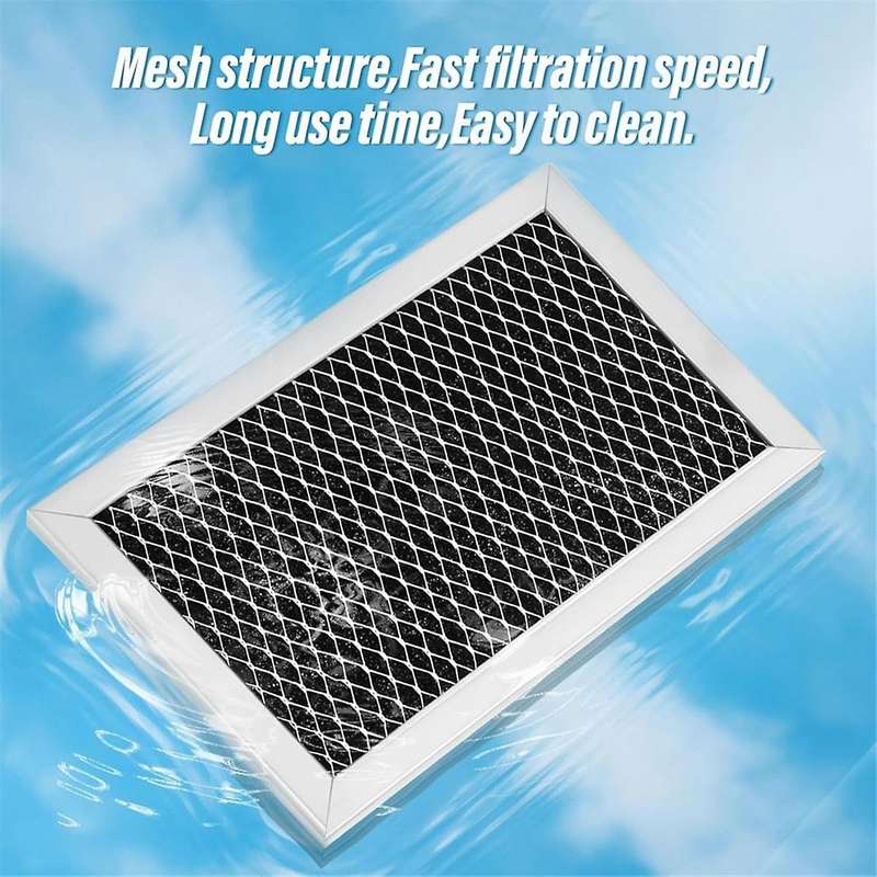 2PCS Microwave Charcoal Filter Replacement for JX81C WB02X10776 Microwave Filter for Kitchen Air Ca