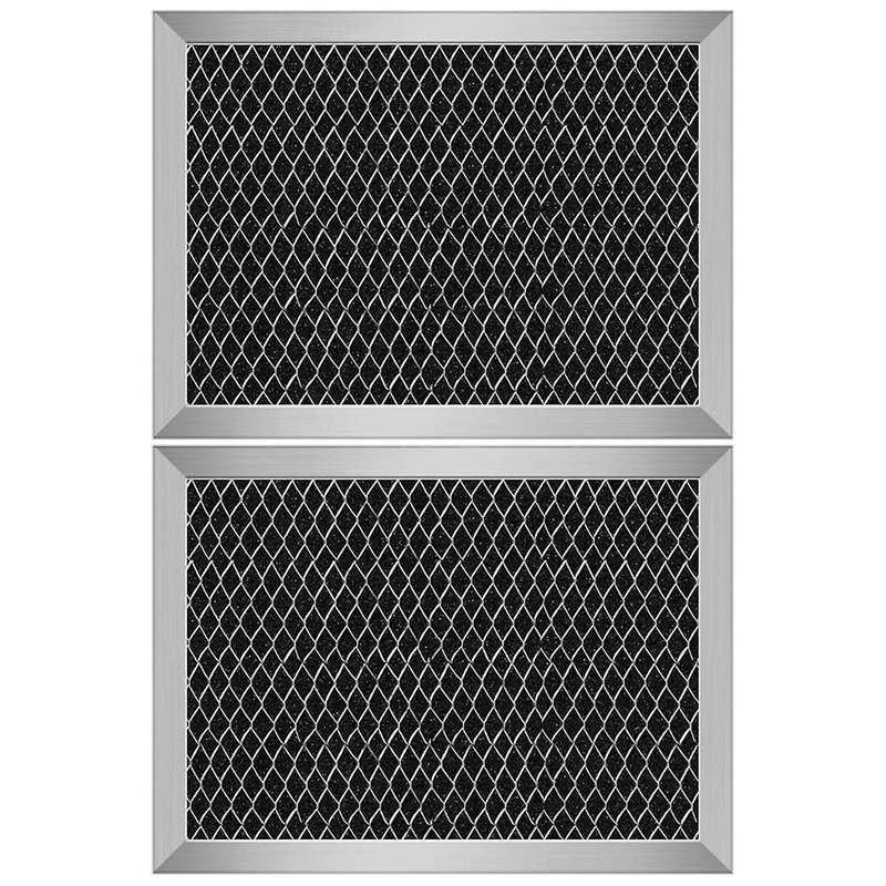 2Pcs Microwave Charcoal Filter Replacement for JX81B WB02X10733 Microwave Filter Air Carbon Filter f