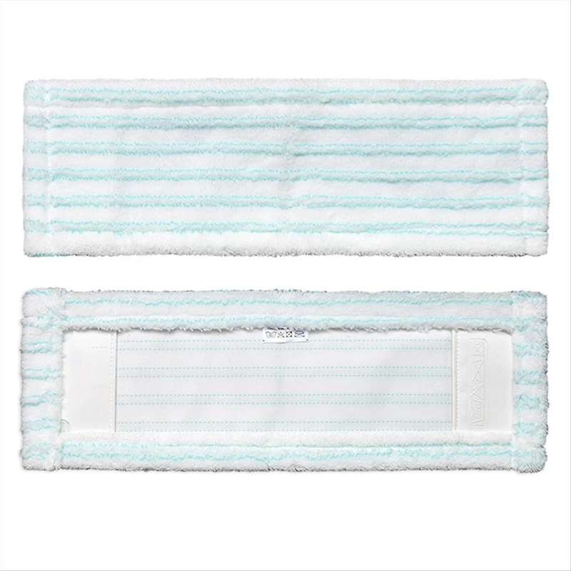 2PCS Microfiber Mop Heads Replacement for System Mop Floor Wiper Steam Mop