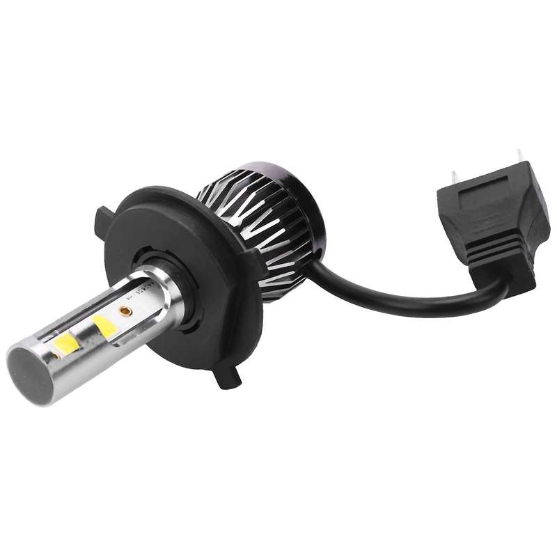 2Pcs Mini 1400W LED Headlight Bulbs Conversion Kit FOG Driving Light Hi-Low Lamps DRL 6000K White-Pl