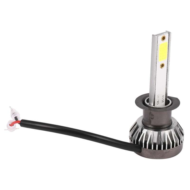 2Pcs Mini 1400W LED Headlight Bulbs Conversion Kit FOG Driving Light Hi-Low Lamps DRL 6000K White-Pl