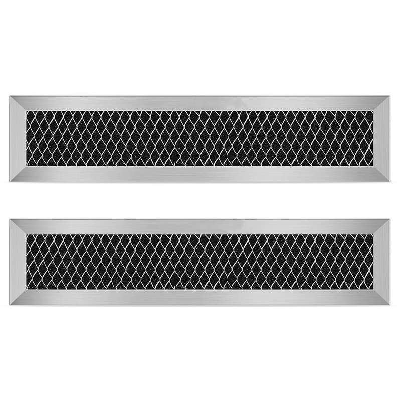 2Pcs Microwave Charcoal Filter Replacement for Jx81L Wb02X11550 Microwave Filter Replacement 10Inch