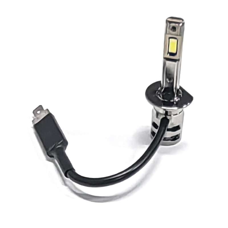 2PCS Mini Diode Truck Auto Lamps 6000LM 25W H1 LED Healight 6000K White Light Car Light Plug and Pla