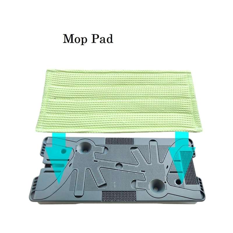 2PCS Mop Cloth for Vorwerk Kobold SP600 MF600 Vacuum Cleaner Spare Parts Accessories Wet & Dry Washa