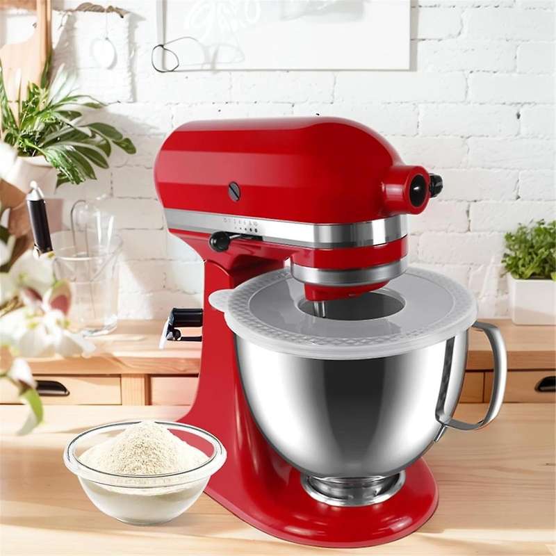 2PCS Mixers Bowl Covers for 4.5-5 Quart Tilt-Head Stand Mixers,Dough Leavening Bowl Covers