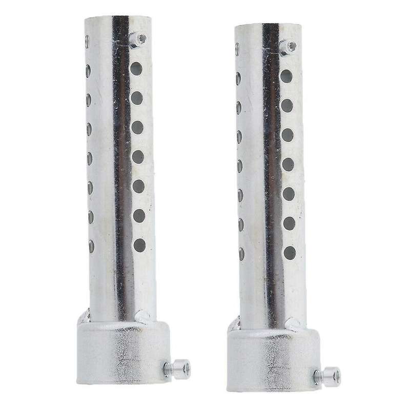 2Pcs Motorcycle 35mm Exhaust Muffler Insert Baffle Muffler Steel
