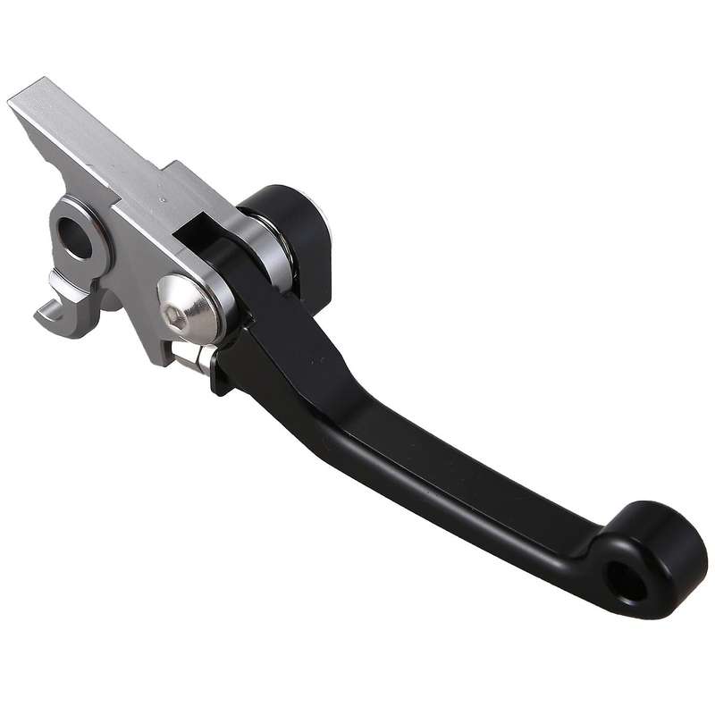 2Pcs Motorcycle Brake Lever Handle CNC Motorcycle Clutch Brake Lever Handle Black for 250SX 350EXC 4