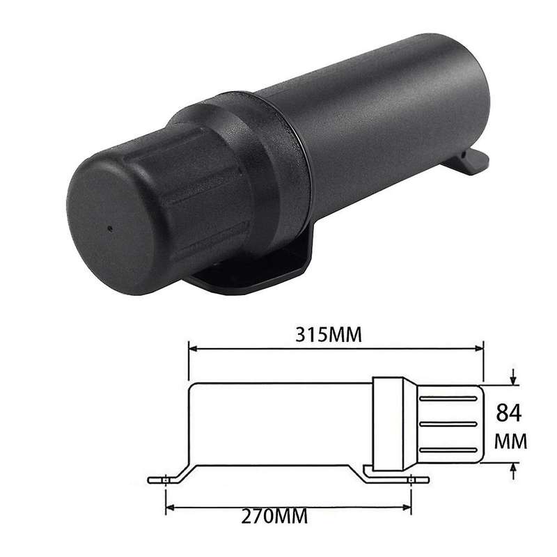 2Pcs Motorcycle Accessories Waterproof Tool Tube Gloves Raincoat Storage Box Universal for 84mm