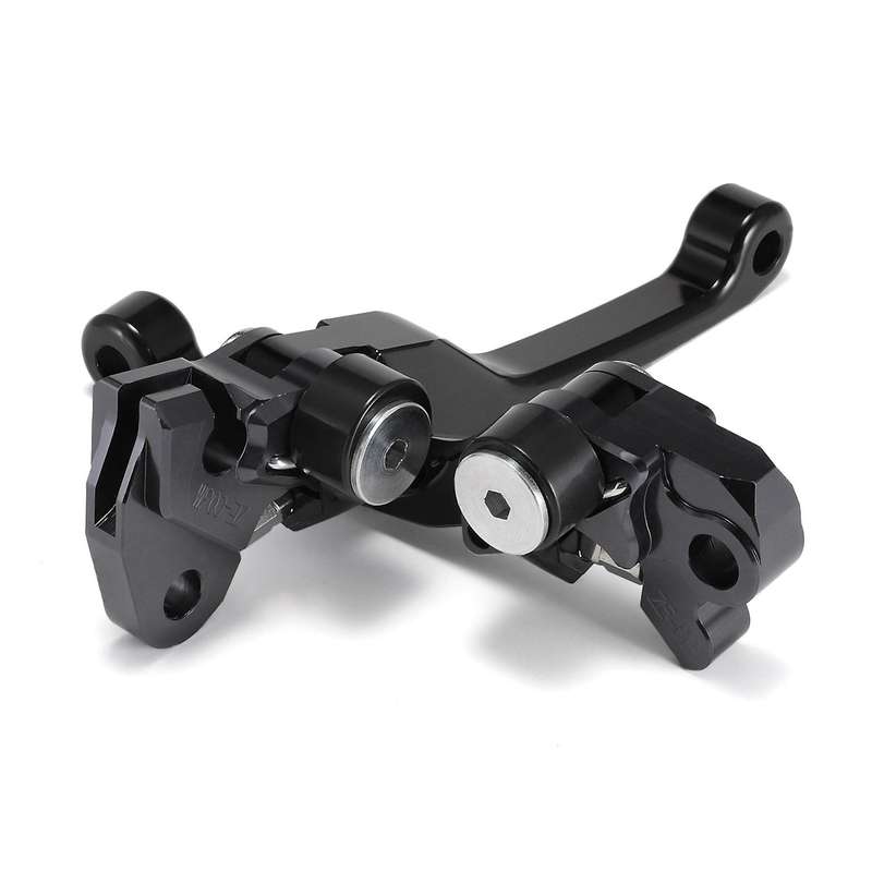 2Pcs Motorcycle Brake Lever Handle CNC Motorcycle Clutch Brake Lever Handle Black for CR125R CR250R